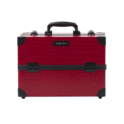 Makeup Case Crocodile Leather Pattern Medium Red (KC-PAC01) icon