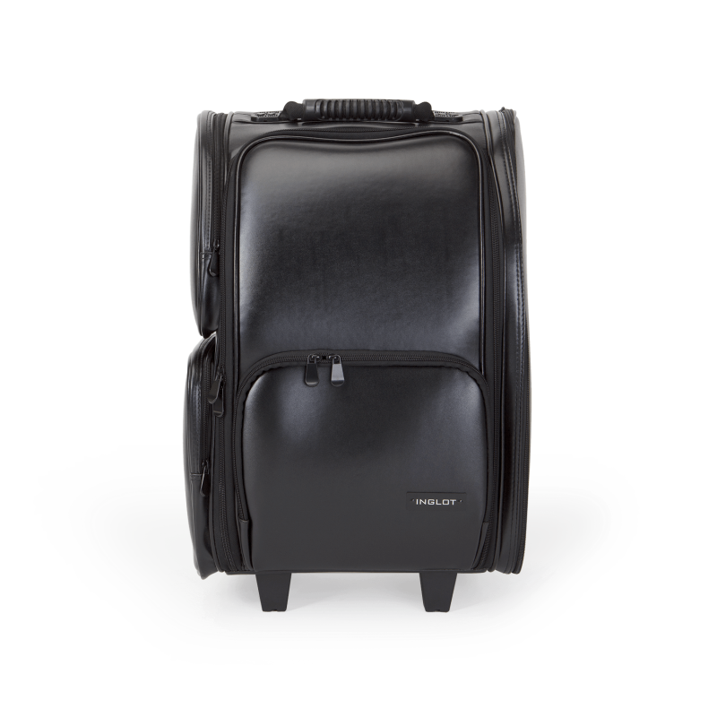 makeup luggage on wheels